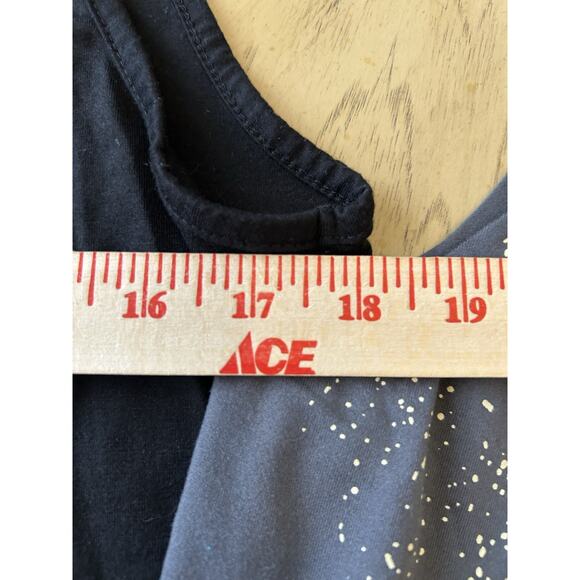 Women American Flag Tank Tops 4th July SOFT Shirts Patriotic Boho MED Lot Of 2 - Picture 6 of 9